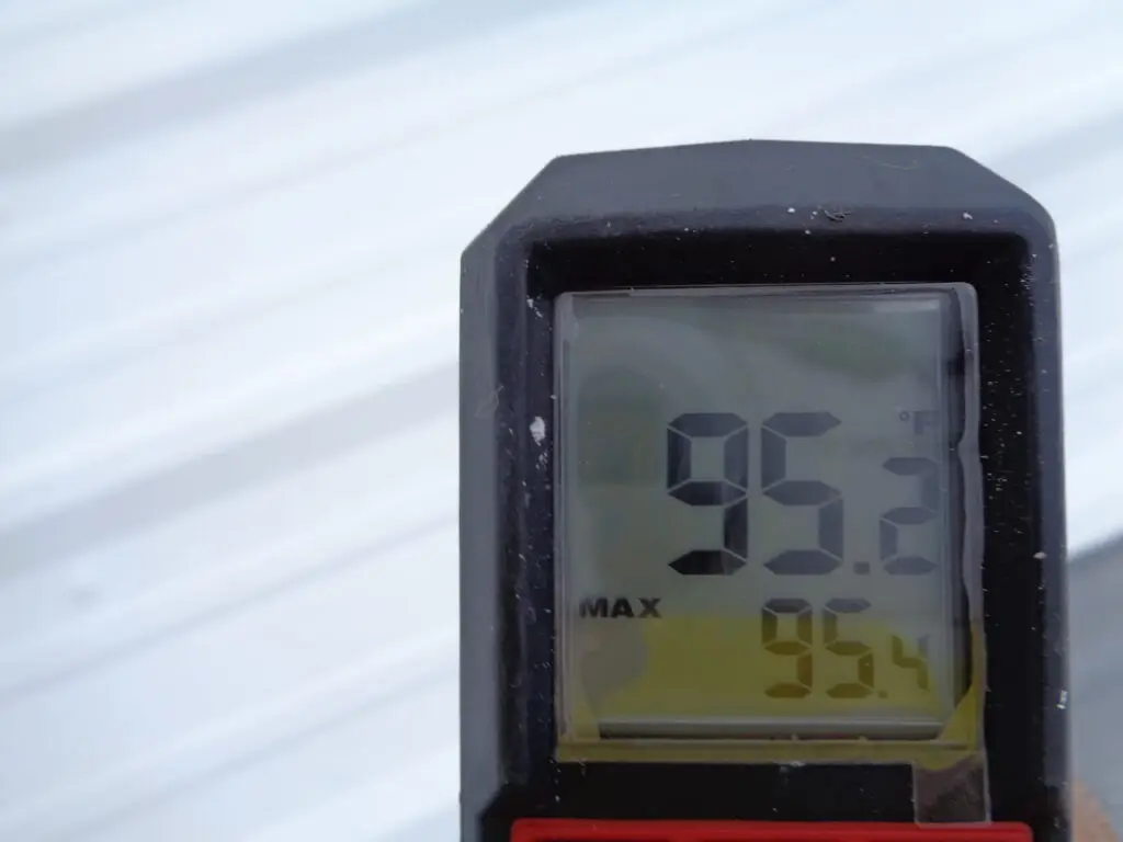 50 degree cooler, drop roof temperatures, drop electric bills